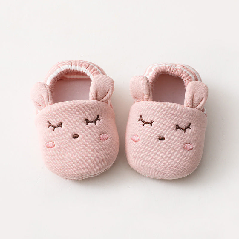Chaussons Bébé Antidérapants - Premiers Pas 6 Coloris Pink