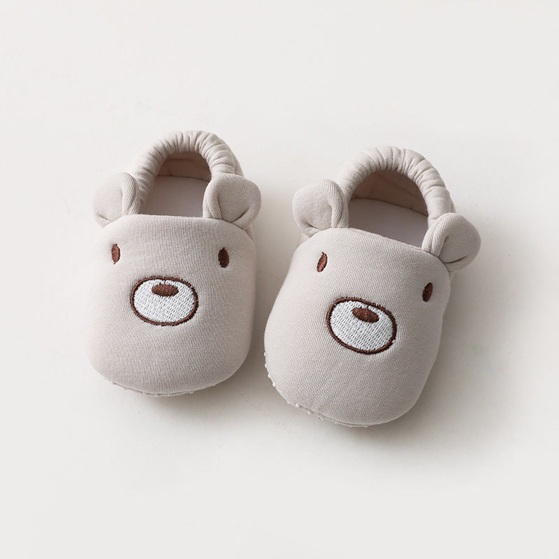 Chaussons Bébé Antidérapants - Premiers Pas 6 Coloris off white