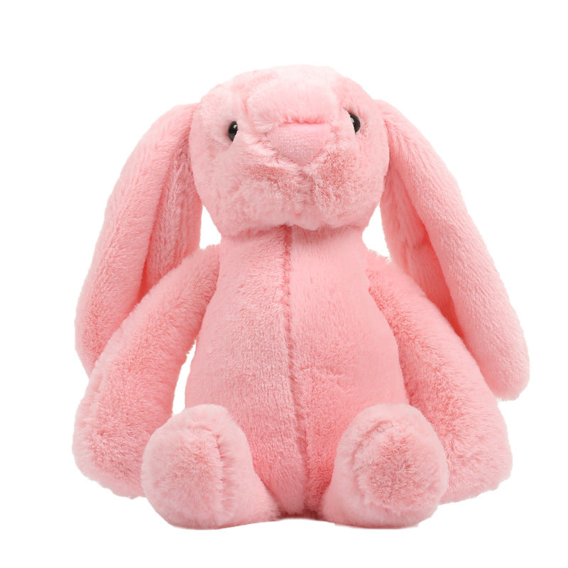Peluche Lapin Oreilles Tombantes 30 cm Rose 30CM