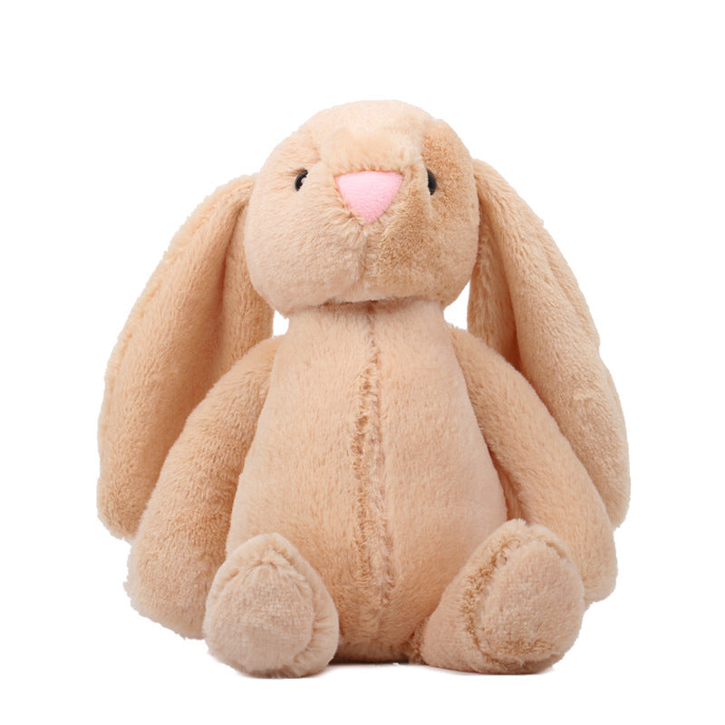 Peluche Lapin Oreilles Tombantes 30 cm Jaune 30CM