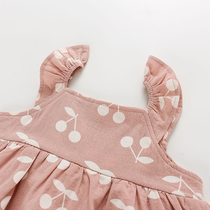 Combinaison Sans Manches Bébé Fille Style Coréen