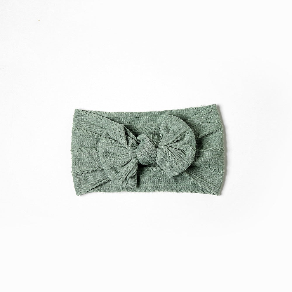 Bandeau Bébé Nœud Papillon Nylon Fille F