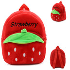 Sac à Dos Bébé Fraise Crèche Rose & Rouge