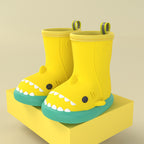 Bottes Bébé Requin Waterproof Antidérapantes 12 Coloris Green edge