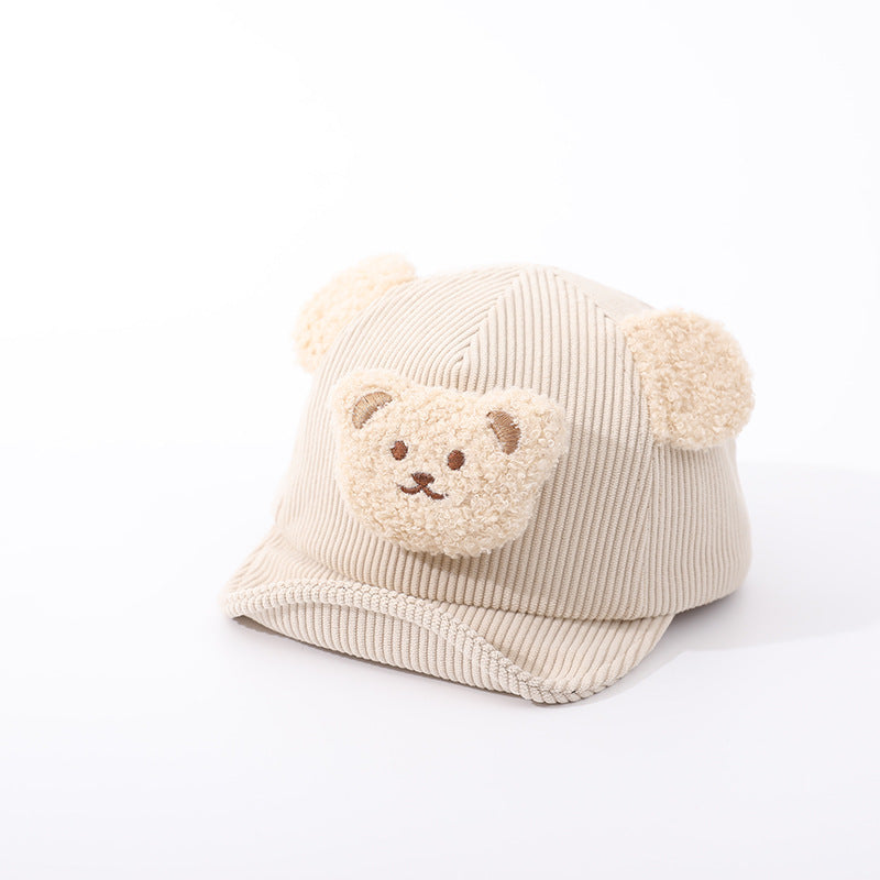 Casquette Bébé Ourson Coton Unisexe 11 Modèles