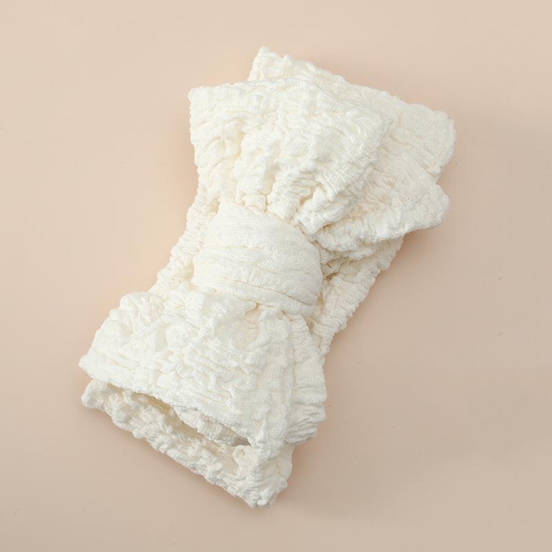 Bandeau Bébé Fille Nœud 8 Coloris Beige
