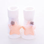 Chaussettes Bébé Coton Doux 22 Motifs Adorables Bow stars