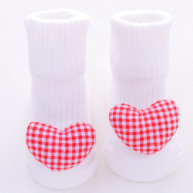 Chaussettes Bébé Coton Doux 22 Motifs Adorables Pink love