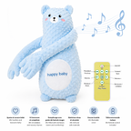 Oreiller Apaisant Bébé Peluche Musicale Sommeil