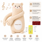 Oreiller Apaisant Bébé Peluche Musicale Sommeil