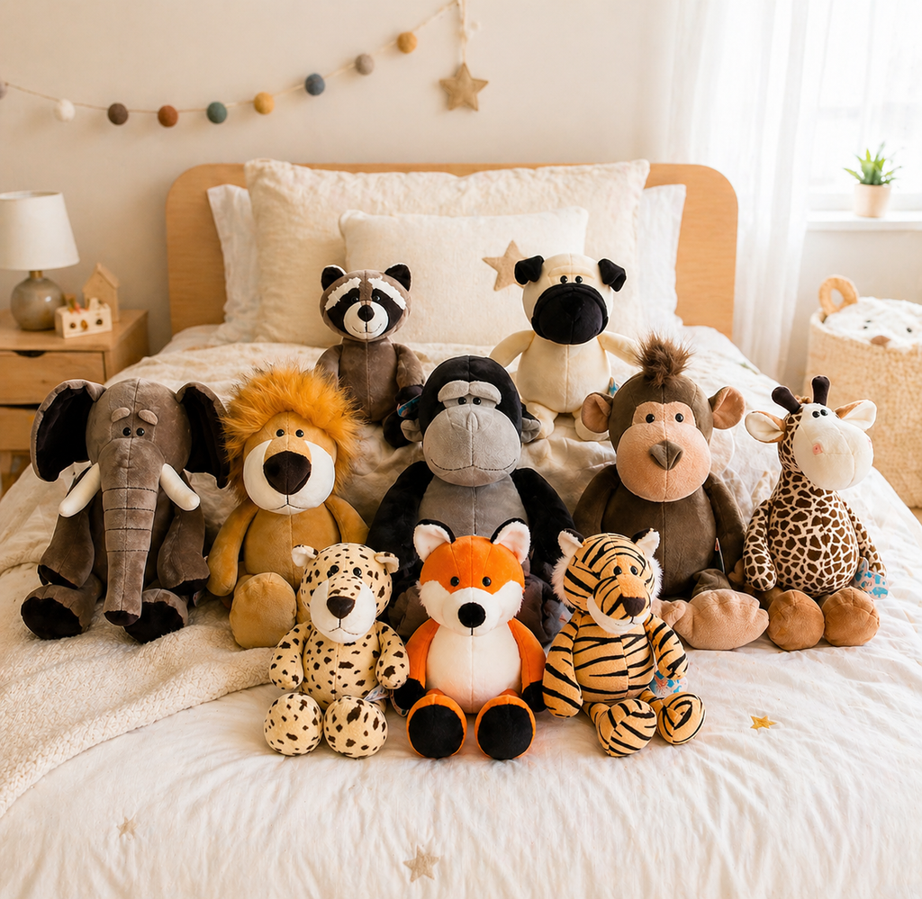 Peluche Animaux de la Jungle