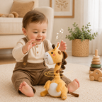 Peluche Interactive Qui Parle et Tourne la Tête