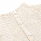 Combinaison Bébé Fille Dentelle Beige