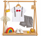 Ensemble 2 pièces Garçon Style Coréen T-shirt & Short Grey