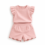 Robe Fille Été Légère & Colorée — 10 Coloris, Tailles 3T à 7 (2-7 ans) | Oh my Kidoodle Pink