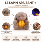 Peluche Respirante Bébé Lapin & Eléphant Apaisant