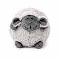 Doudou Bébé Ultra Doux Blanc & Gris Dark Grey 25cm