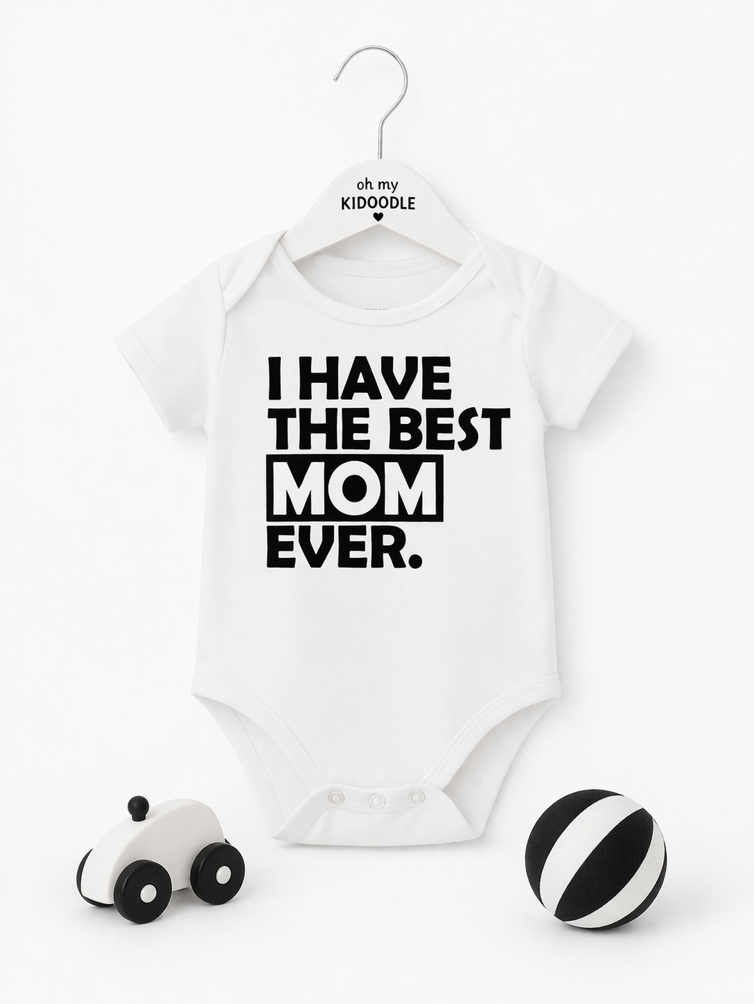 Body Bébé Coton Léger Design MOM ou DAD Mixte — 3 à 24 mois | Oh my Kidoodle A