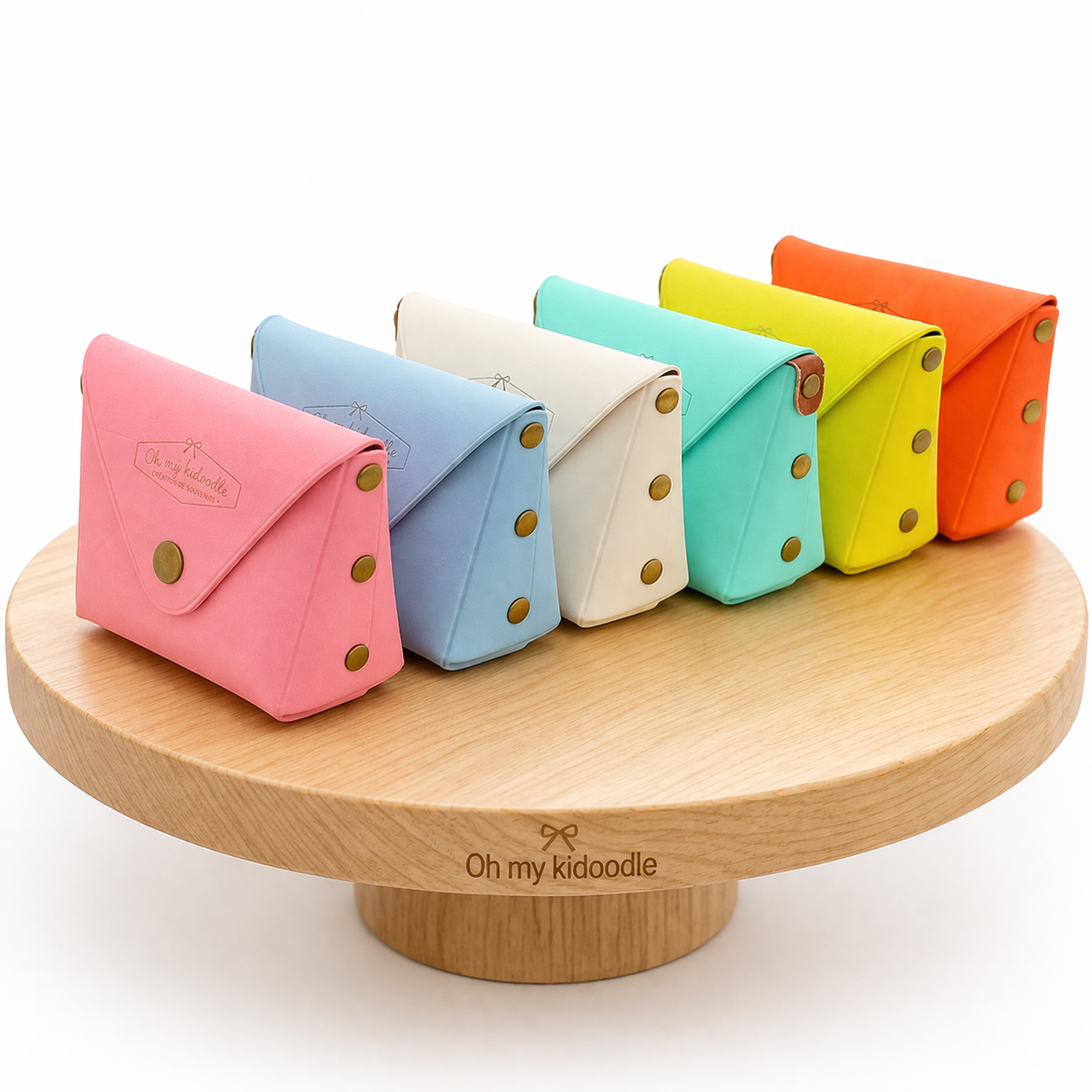 Porte-Clés Macaron 2 en 1 Kawaii 5 Coloris