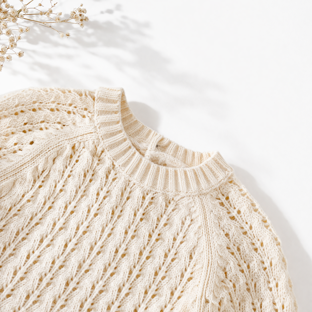 Robe Bébé Fille Maille Douce Manches Longues | Oh my Kidoodle