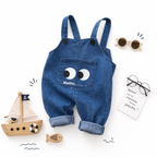 Ensemble 2 Pièces Enfant Haut Manches Longues + Pantalon Rayé Coton Noir & Blanc