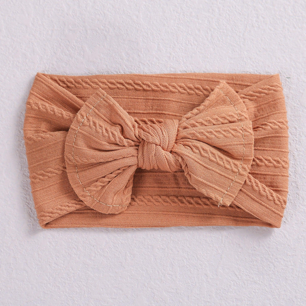 Bandeau Bébé Nœud Papillon Nylon Fille B