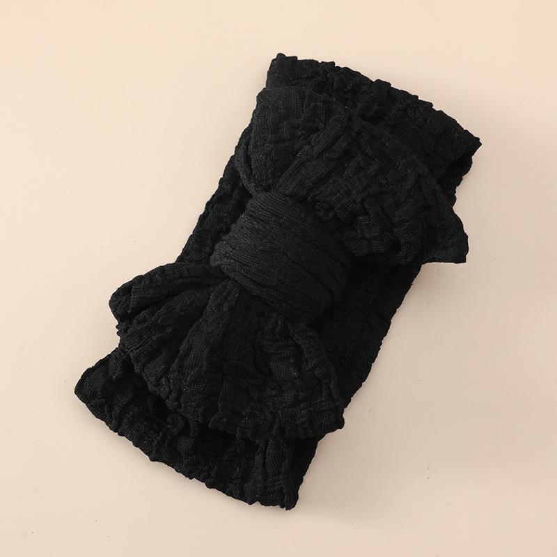 Bandeau Bébé Fille Nœud 8 Coloris Black