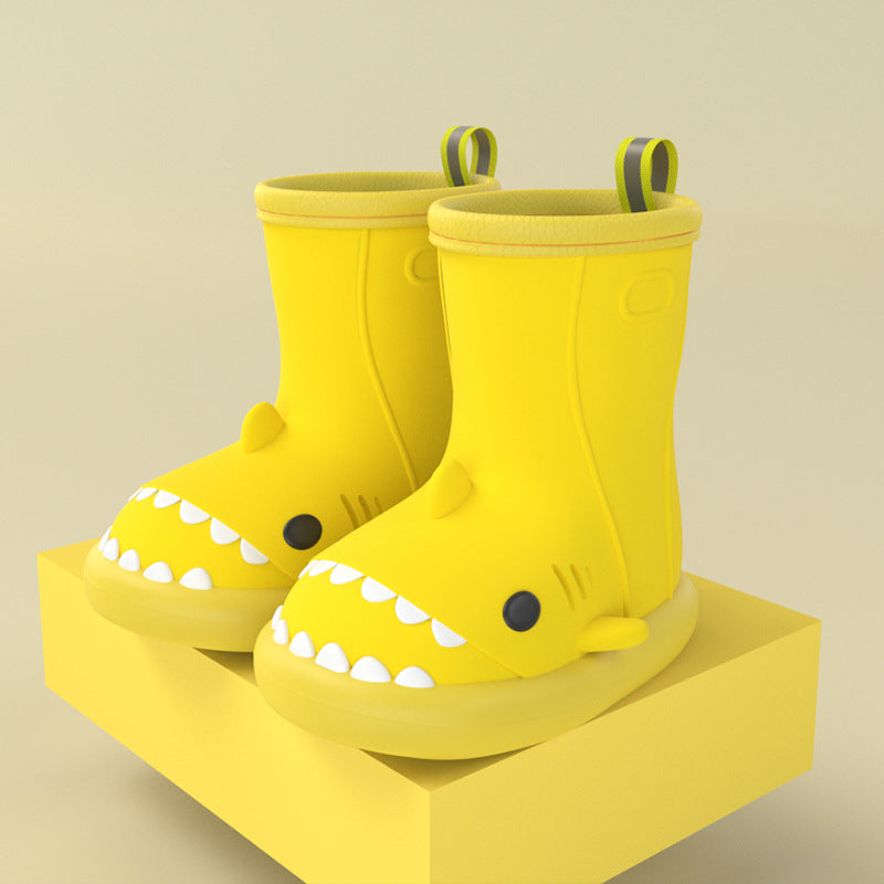 Bottes Bébé Requin Waterproof Antidérapantes 12 Coloris Yellow