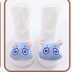 Chaussettes Bébé Coton Doux 22 Motifs Adorables White blue